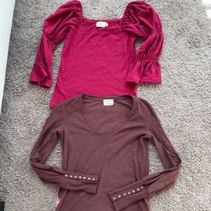 Nation tees.  Size XS